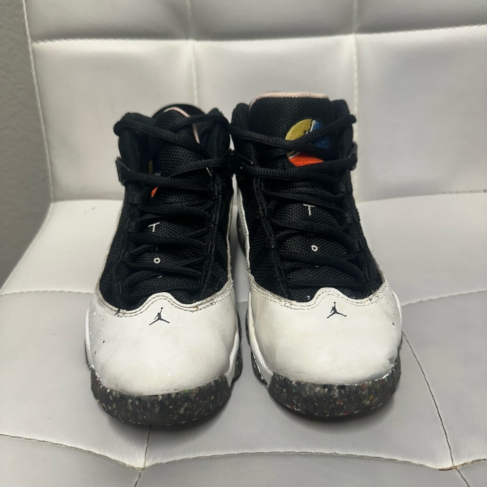 Kids Black and White Sneakers